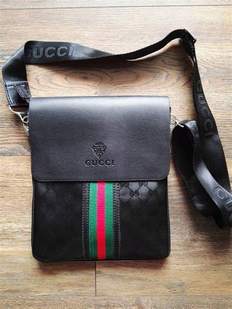 saszetka męska gucci|gucci leather handbags.